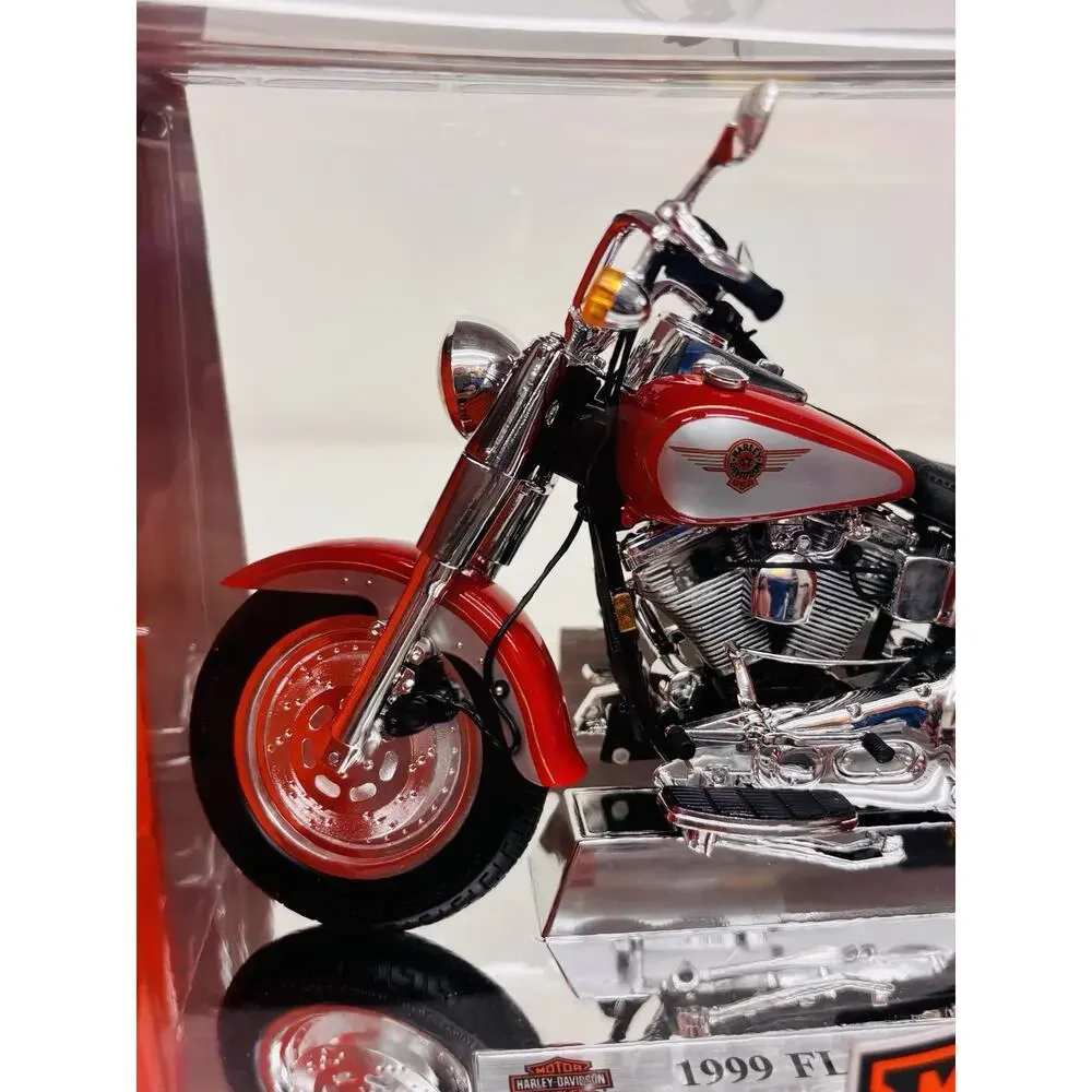 Maisto 1:10 Harley Davidson 1999 FLSTF Fat Boy Collector Edition 31606 Sealed